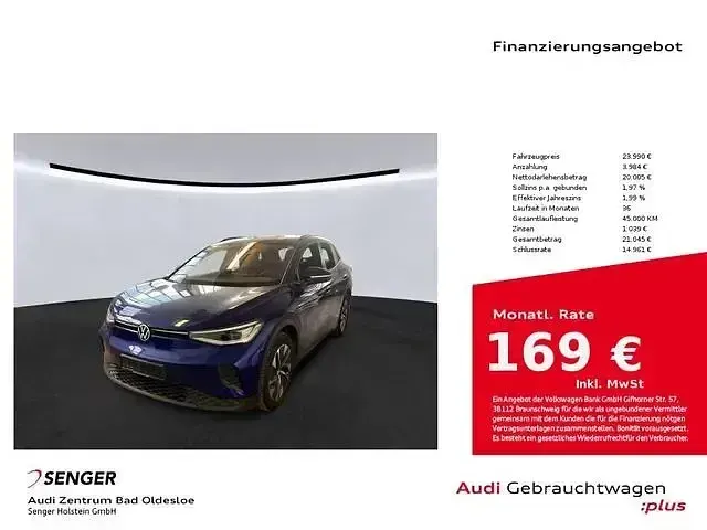 Brugt VW ID.4 Pro 150 kW (204 HK) 2021 SUV