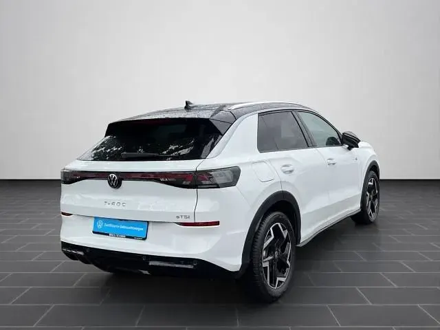 Gebraucht VW T-Roc R-line 150 PS (110 kW) 2026 Pure white / schwarz SUV