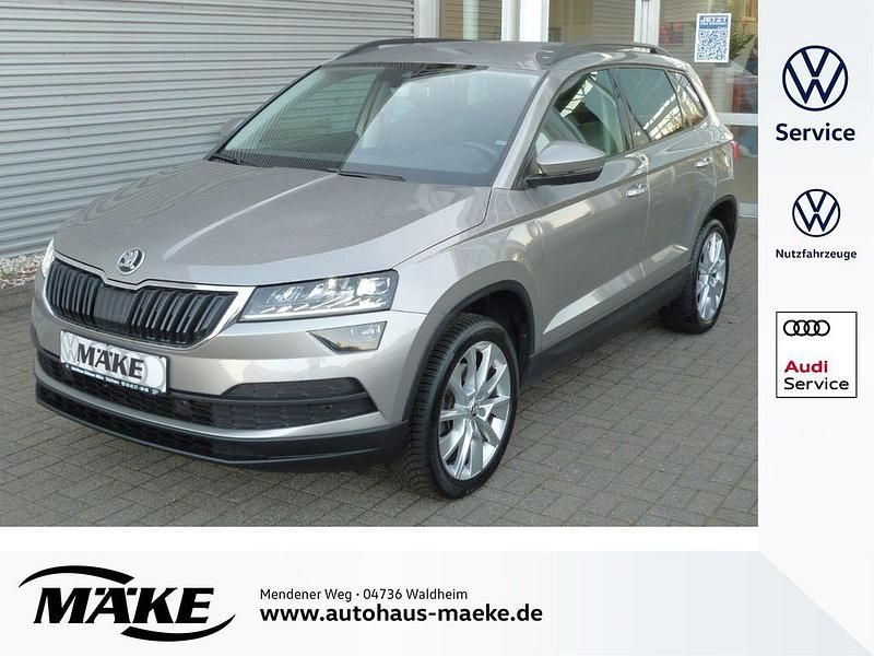 Beige Gebraucht 2018 Skoda Karoq SUV | 18.850 € (Guter Preis) - Bild 1/4