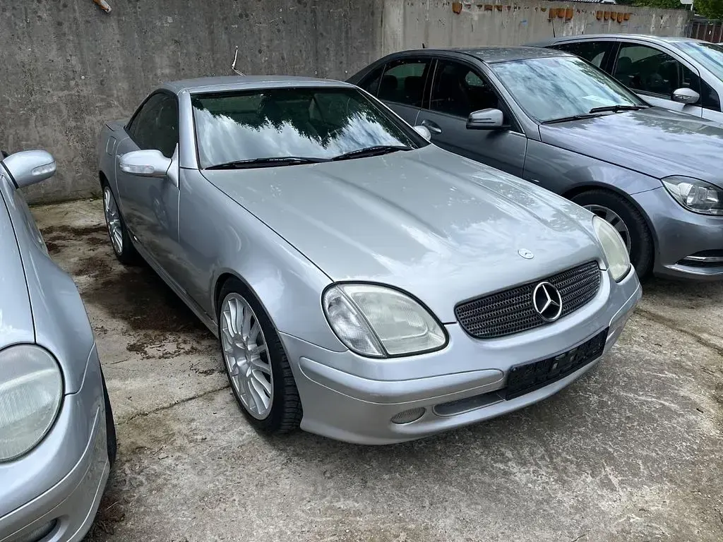 Gebraucht Mercedes SLK200 Edition 163 PS (119 kW) 2001 Silber Cabrio