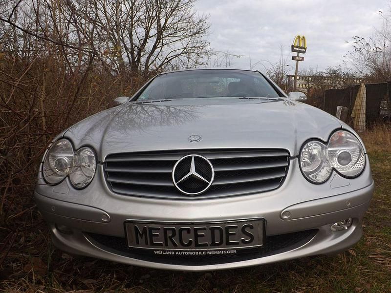 Gebraucht Mercedes SL500 306 PS (225 kW) 2001 Silber Cabrio