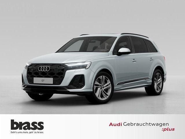 Satellitsilber metallic Gebraucht 2024 Audi Q7 S-Line SUV | 70.900 € (Superpreis) - Bild 1/4