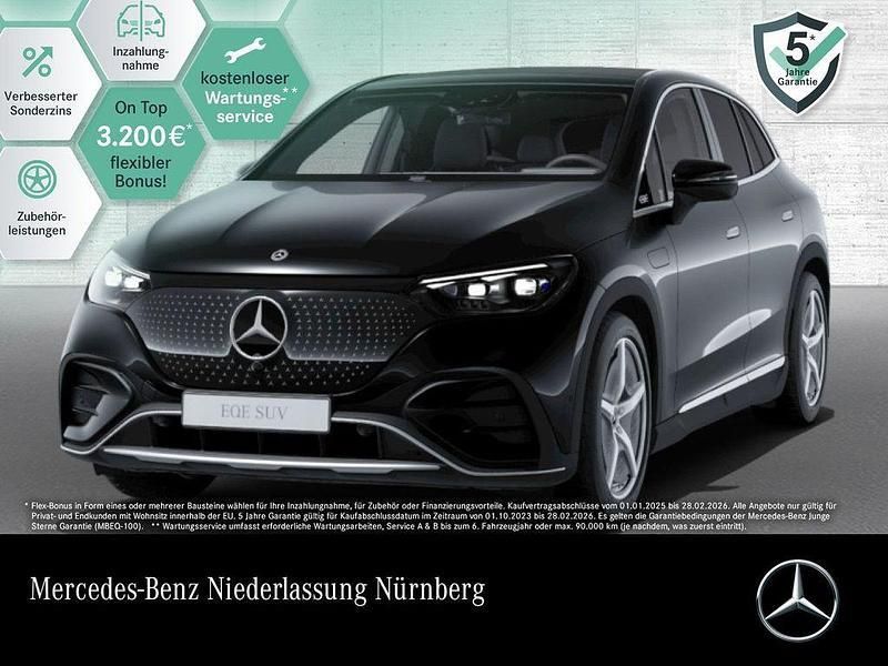 Schwarz Gebraucht 2024 Mercedes EQE350 Premium SUV | 67.990 € (Fairer Preis) - Bild 1/3