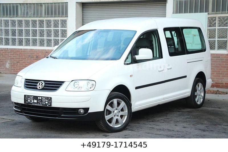 Candyweiß Gebraucht 2009 VW Caddy Maxi Life Life Van / Kleinbus | 5.999 € (Guter Preis) - Bild 1/4