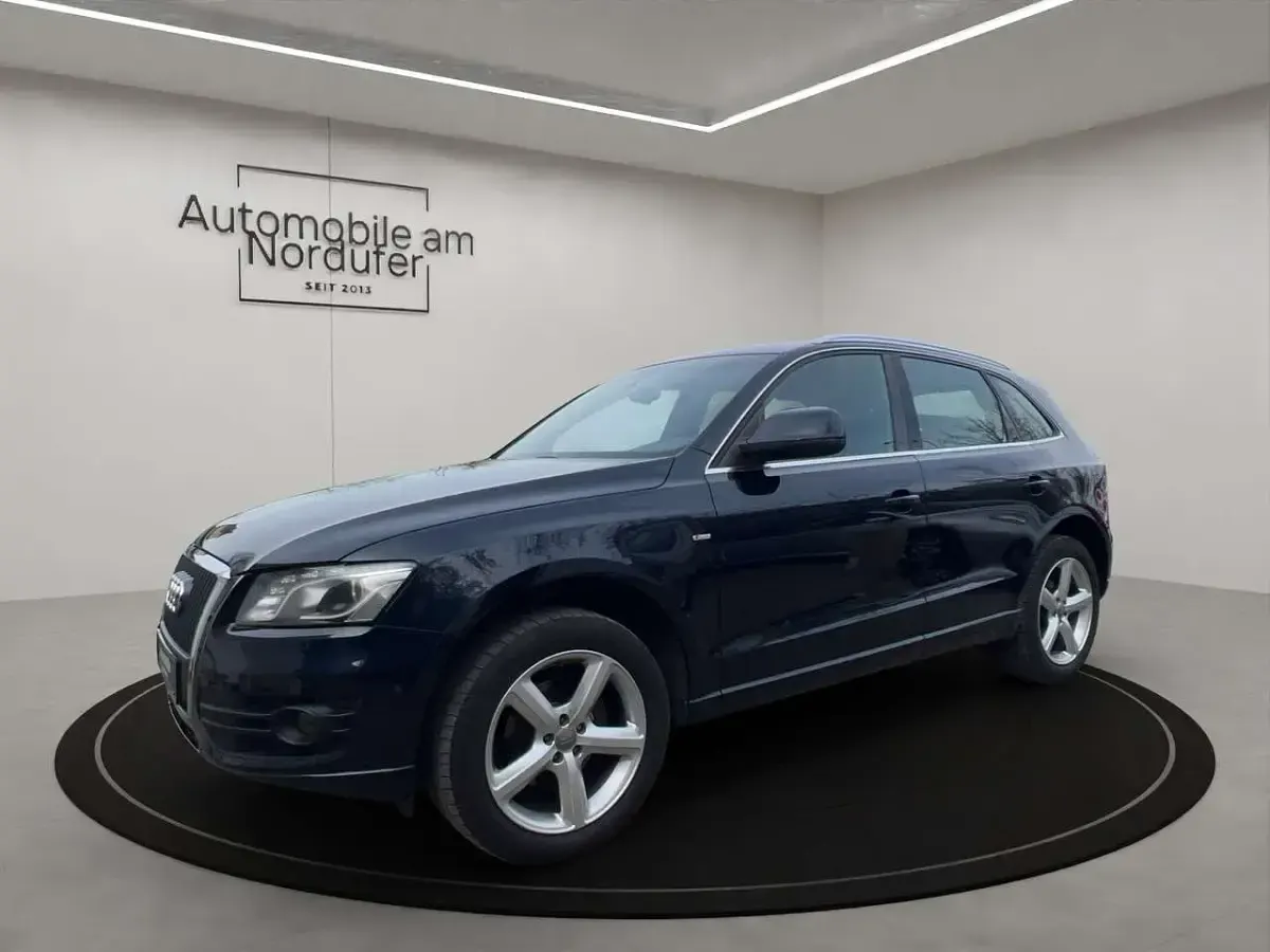 Gebraucht Audi Q5 S-Line 211 PS (155 kW) 2009 Tiefseeblau perleffekt SUV