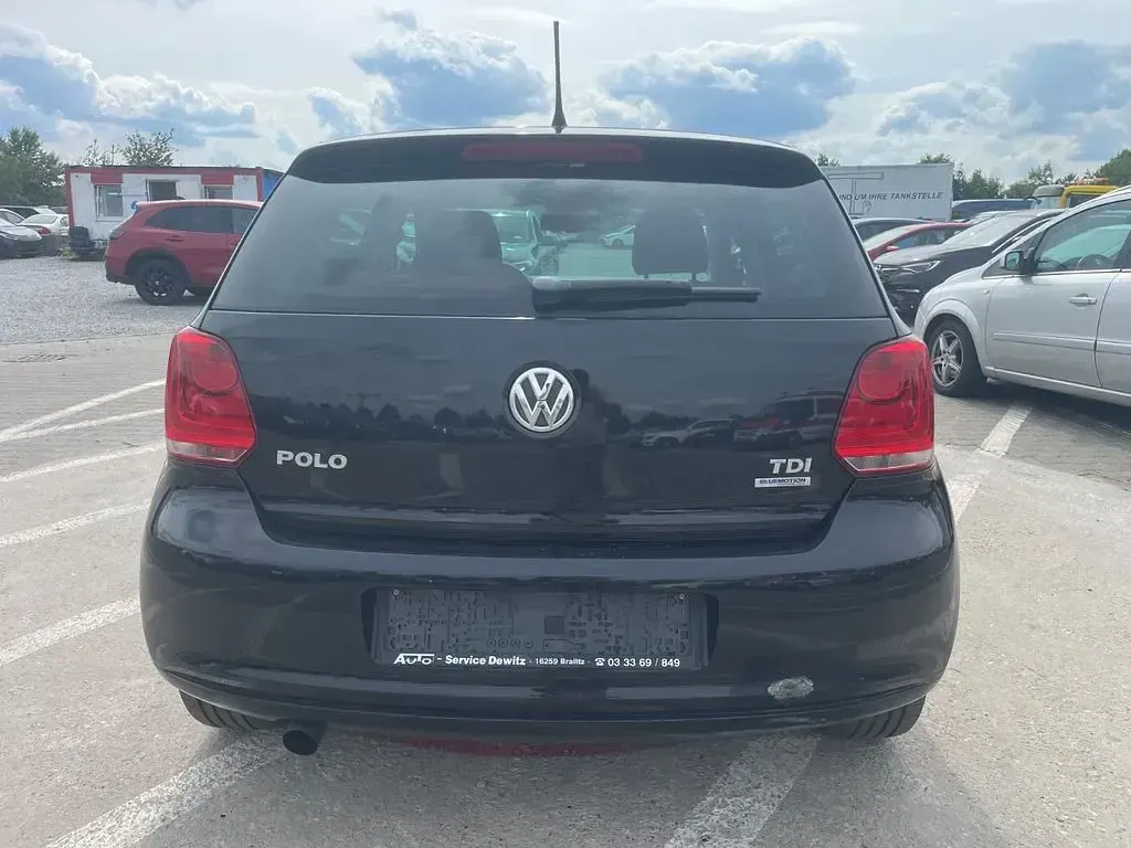 Gebraucht VW Polo 90 PS (66 kW) 2011 Schwarz Kleinwagen