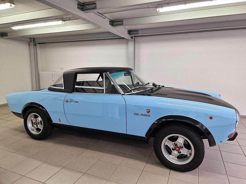 Gebraucht Fiat 124 Spider Abarth 128 PS (94 kW) 1974 Blau Cabrio