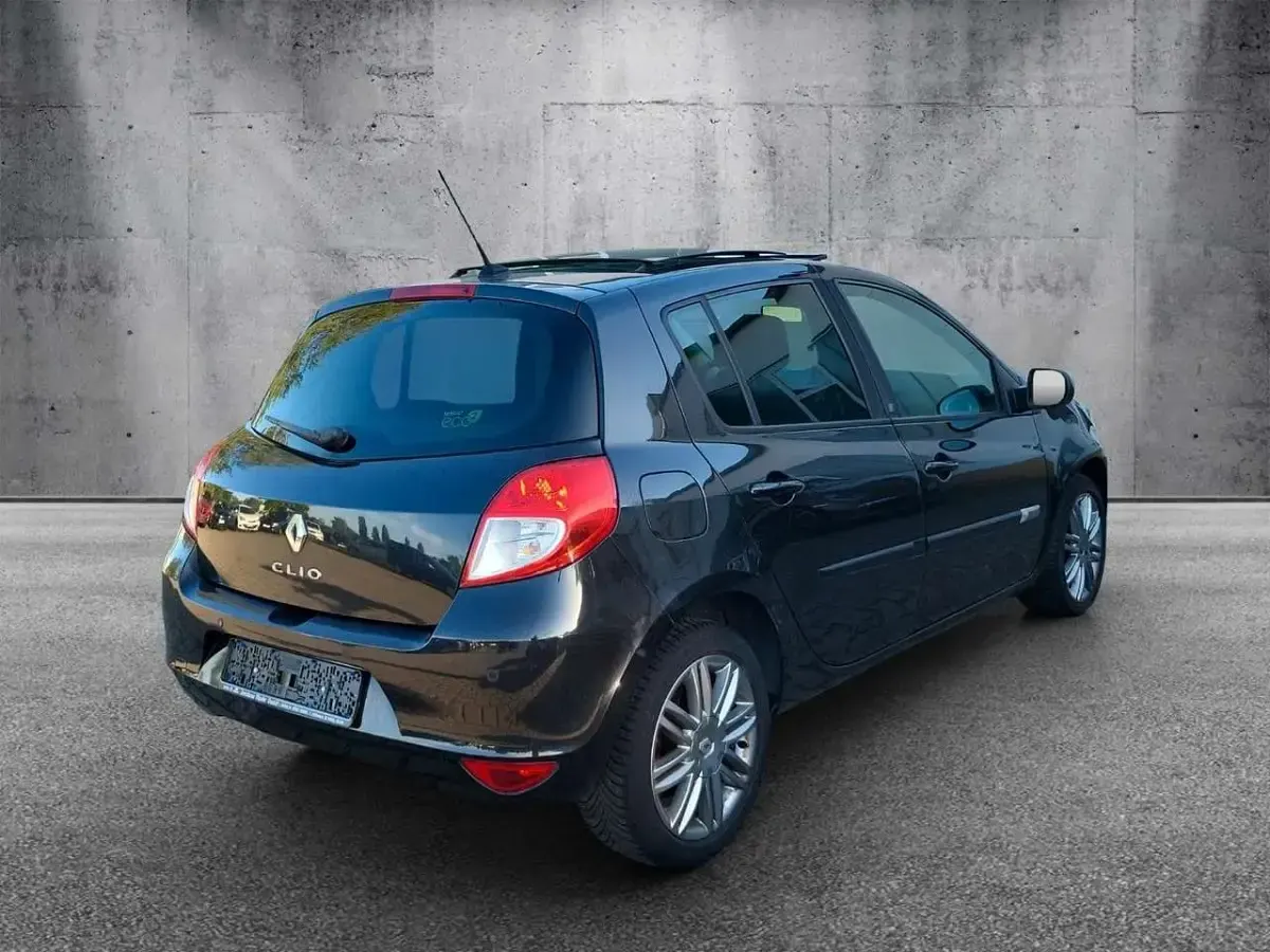 Gebraucht Renault Clio Expression 73 PS (53 kW) 2011 Schwarz Kleinwagen