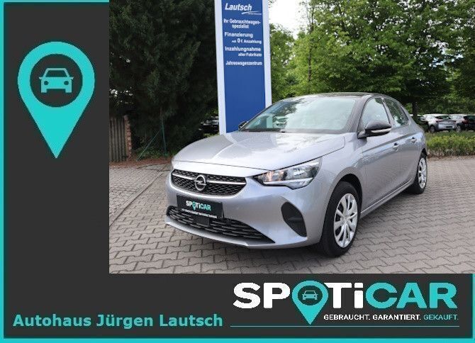 Silver metallic Gebraucht 2021 Opel Corsa-e Edition Kleinwagen | 13.900 € (Superpreis) - Bild 1/4