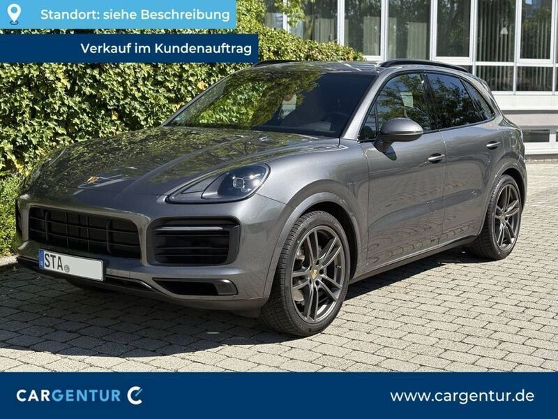 Schwarz/mojave kl Gebraucht 2021 Porsche Cayenne Sport SUV | 48.490 € (Superpreis) - Bild 1/4