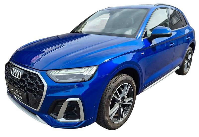 Blau Gebraucht 2023 Audi Q5 S-Line SUV | 40.990 € (Superpreis) - Bild 1/4