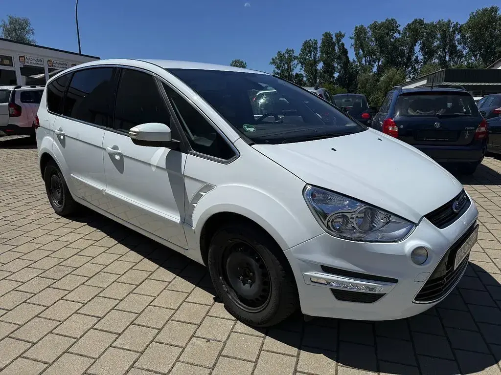 Gebraucht Ford S-MAX Titanium 160 PS (117 kW) 2014 Weiß Van / Kleinbus