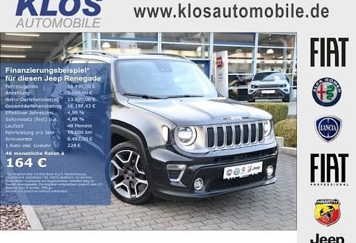 Gebraucht Jeep Renegade Limited 120 PS (88 kW) 2020 Schwarz SUV