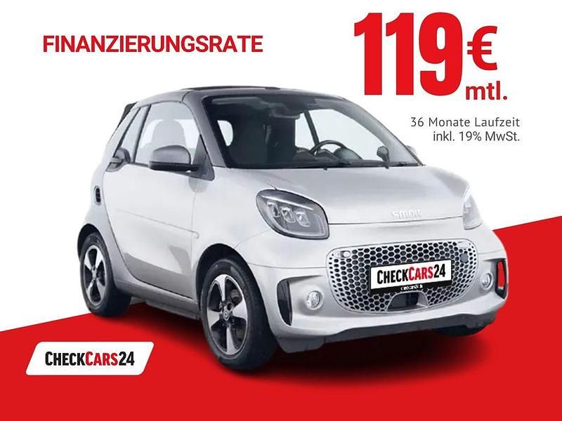 Silber Gebraucht 2024 Smart ForTwo Electric Drive Passion Kleinwagen | 23.389 € - Bild 1/4