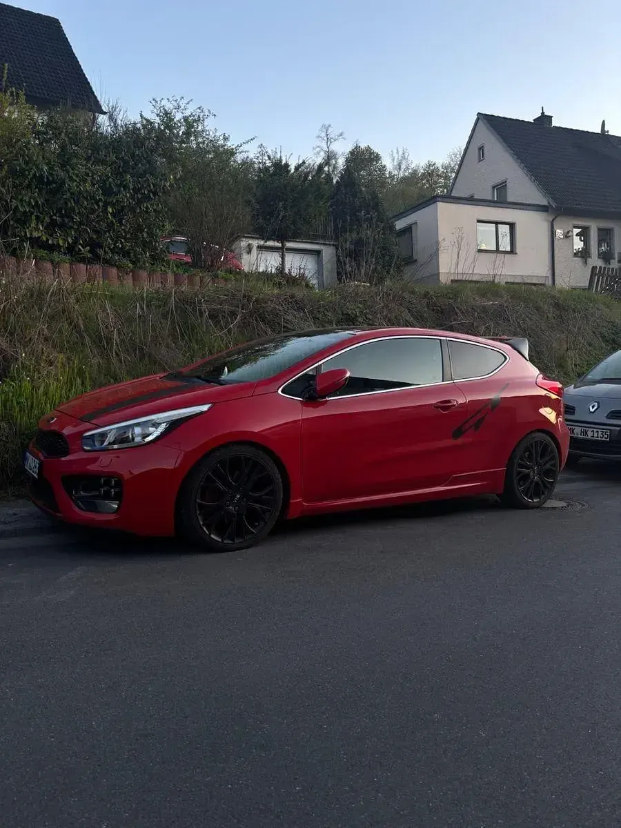 Używany Kia Ceed GT 204 KM (150 kW) 2014 Czerwony Hatchback