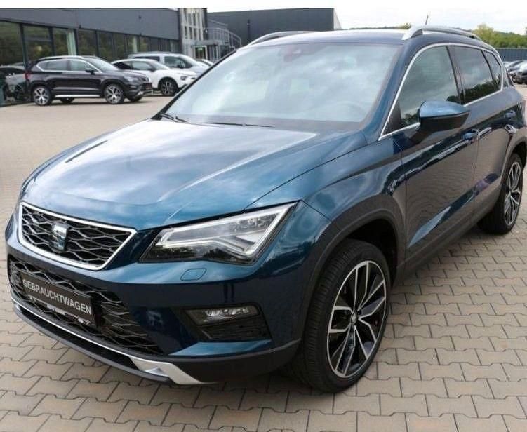Blau Gebraucht 2017 Seat Ateca 4Drive SUV | 18.900 € (Fairer Preis) - Bild 1/4