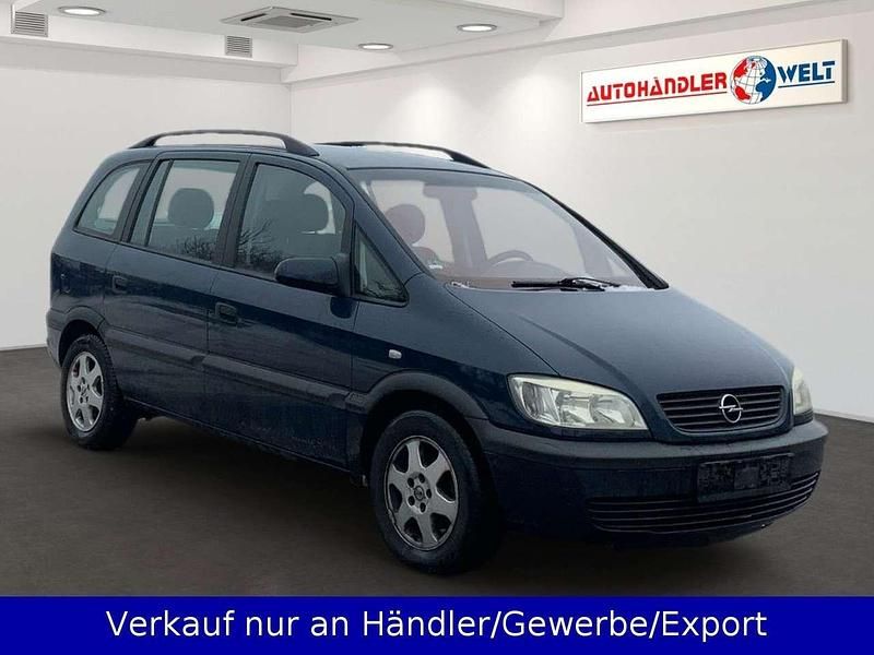 Gebraucht Opel Zafira Comfort 125 PS (91 kW) 2000 Blau Van / Kleinbus
