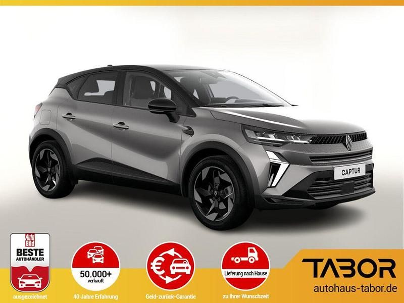 Grau (stahlgrau / dachfarbe schwarz) Gebraucht 2025 Renault Captur Techno SUV | 23.988 € (Superpreis) - Bild 1/3