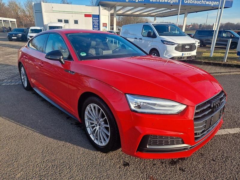 Gebraucht Audi A5 Sportback Sport 218 PS (160 kW) 2018 Rot Kleinwagen