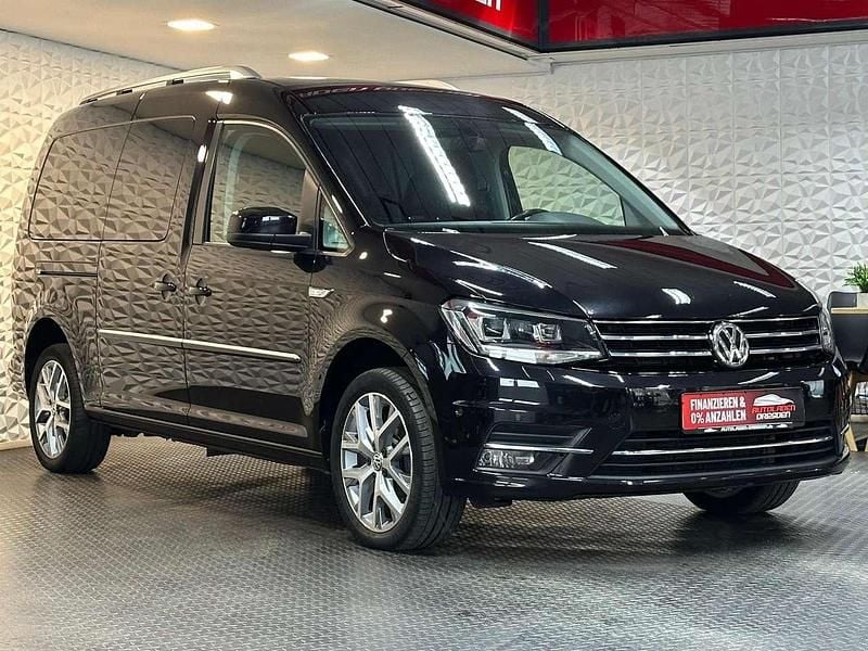 Gebraucht VW Caddy Highline 150 PS (110 kW) 2015 Deep black perleffekt Van / Kleinbus