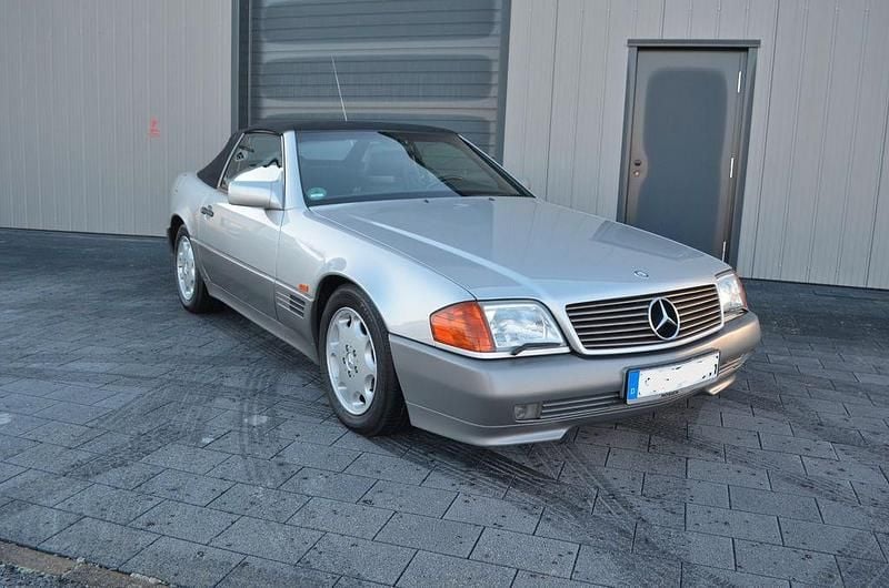 Gebraucht Mercedes SL500 320 PS (235 kW) 1993 Silber Cabrio