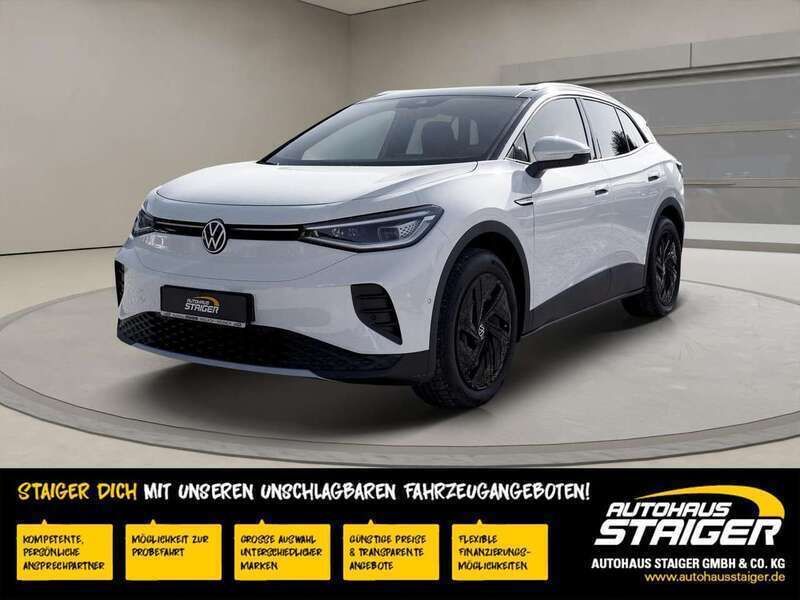 Weiß metallic (gletscherweiß) Gebraucht 2023 VW ID.4 Pro Performance SUV | 35.950 € (Fairer Preis) - Bild 1/4