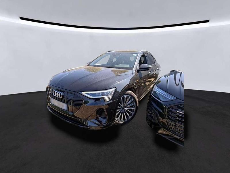 Mythosschwarz metallic Gebraucht 2022 Audi e-tron Sportback S-Line SUV | 39.855 € (Guter Preis) - Bild 1/2