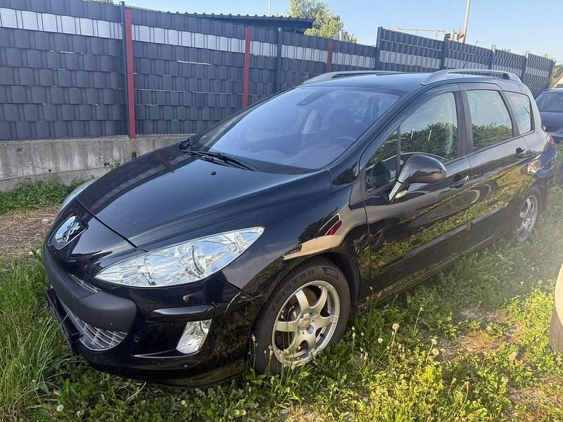 Schwarz Gebraucht 2008 Peugeot 308 Kombi | 350 € - Bild 1/4