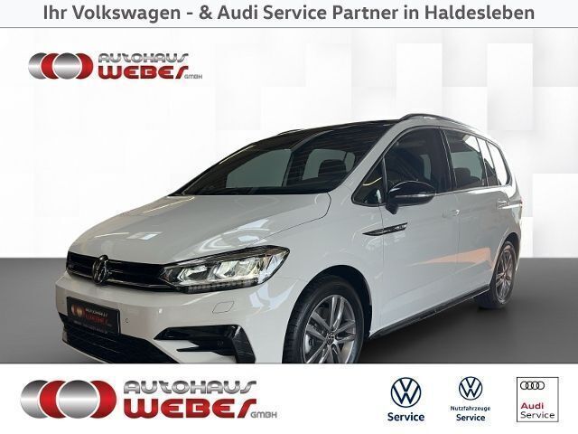 Weiß Gebraucht 2024 VW Touran R-line Van / Kleinbus | 40.899 € (Teuer) - Bild 1/4