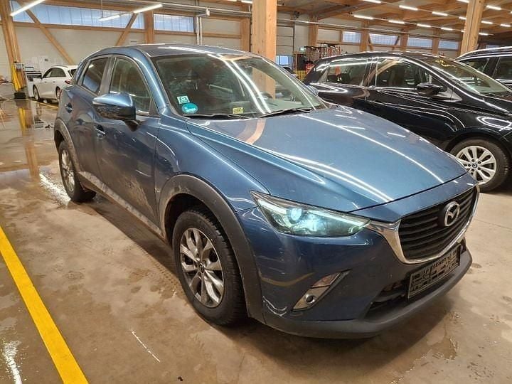 Gebraucht Mazda CX-3 Exclusive-Line 120 PS (88 kW) 2017 Blau SUV