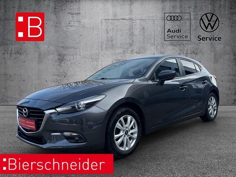 Gebraucht Mazda 3 Exclusive-Line 120 PS (88 kW) 2017 Grau Limousine