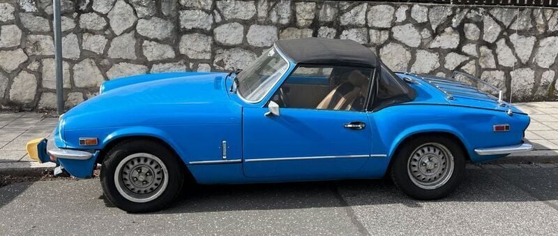 Blau Gebraucht 1979 Triumph Spitfire Cabrio | 7.200 € - Bild 1/4