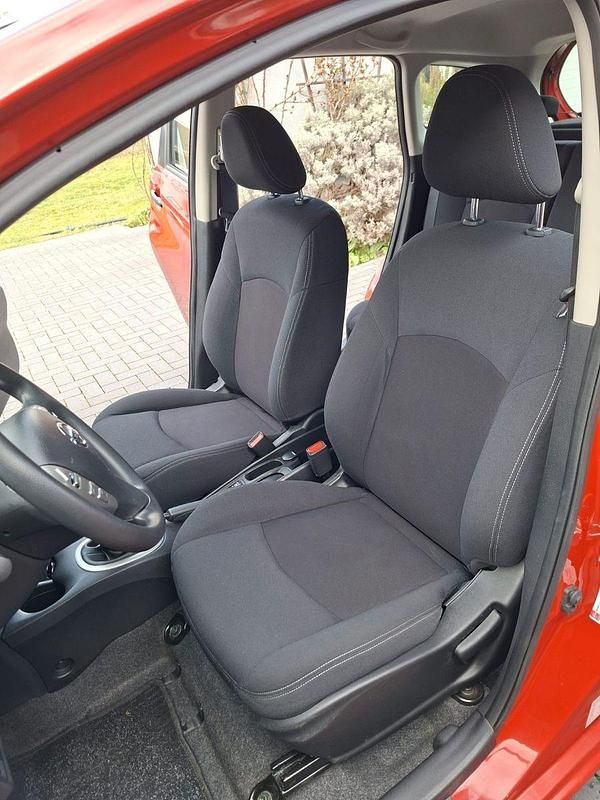 Gebraucht Nissan Note Visia 80 PS (58 kW) 2016 Rot Kleinwagen