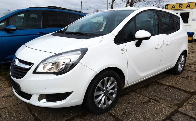 Weiß Gebraucht 2016 Opel Meriva drive Van / Kleinbus | 9.800 € (Etwas zu teuer) - Bild 1/4