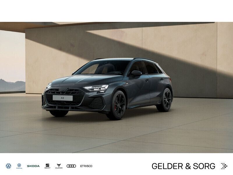 Grau Gebraucht 2022 Audi A3 Sportback e-tron S-Line Limousine | 52.480 € (Etwas zu teuer) - Bild 1/4