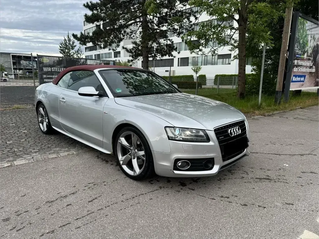 Usata Audi A5 Cabriolet 239 CV (175 kW) 2009 Grigio Cabrio