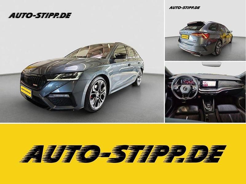 Quarzgrau (metallic) Gebraucht 2021 Skoda Octavia RS Kombi | 27.950 € (Fairer Preis) - Bild 1/4