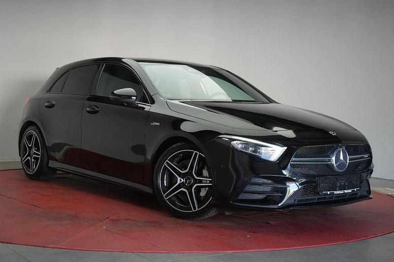 Schwarz Gebraucht 2021 Mercedes A35 AMG AMG Limousine | 33.990 € (Guter Preis) - Bild 1/4