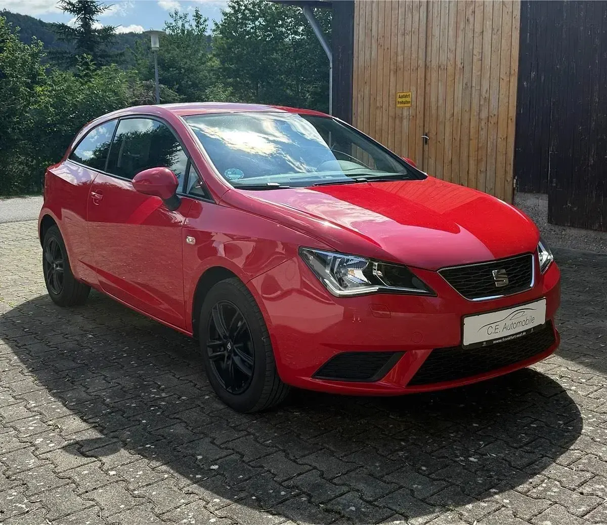 Gebraucht Seat Ibiza Style 90 PS (66 kW) 2015 Rot Kleinwagen