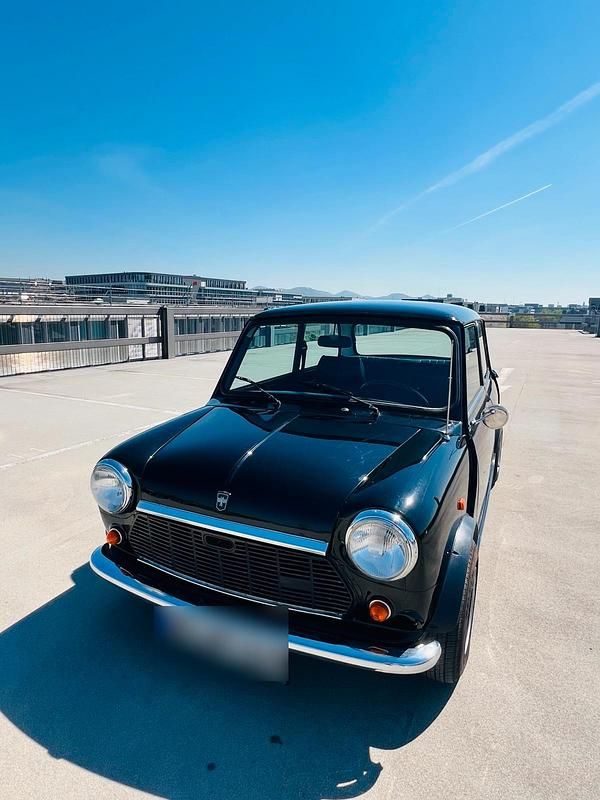 Second-hand Mini 1000 35 CP (25 kW) 1974 Negru Hatchback