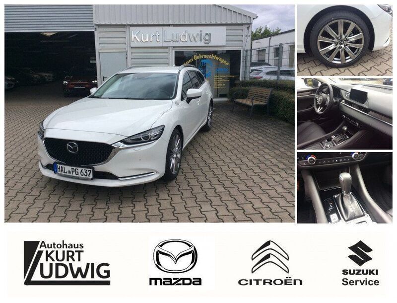 Rhodium white Gebraucht 2023 Mazda 6 Exclusive-Line Kombi | 38.490 € - Bild 1/2