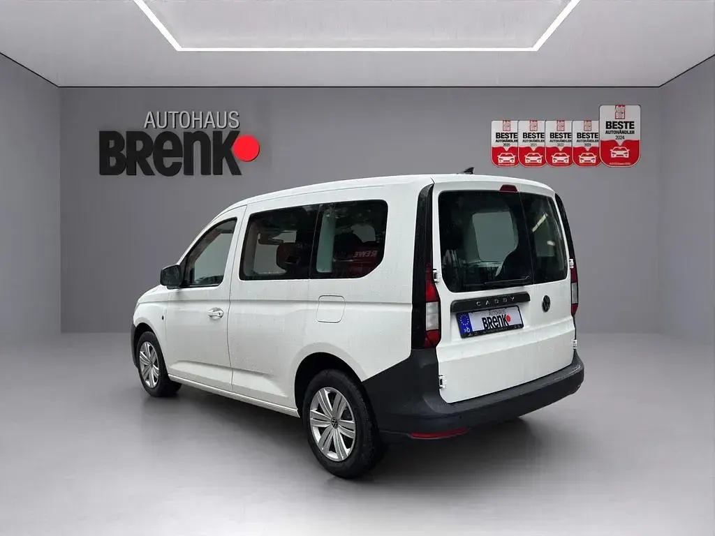 Neu VW Caddy 102 PS (75 kW) 2025 Weiß Van / Kleinbus