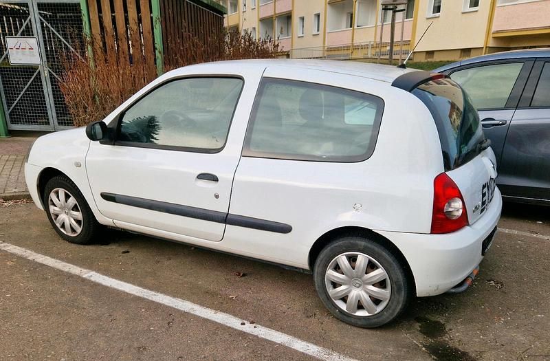 Gebraucht Renault Clio II 2007 Weiß Kleinwagen