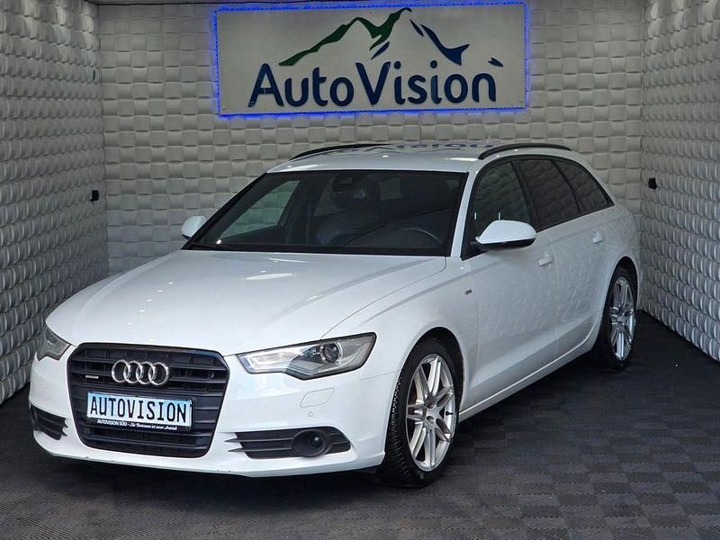Weiß Gebraucht 2013 Audi A6 Sport Kombi | 12.950 € - Bild 1/4