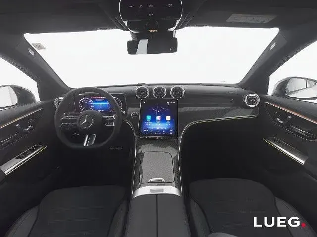 Gebraucht Mercedes GLC300de AMG 333 PS (244 kW) 2025 Weiß Coupé