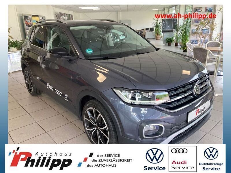 Rauchgrau metallic (metallic) Gebraucht 2022 VW T-Cross Style SUV | 23.900 € (Teuer) - Bild 1/4