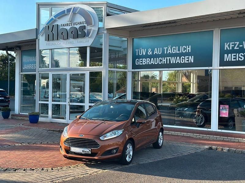 Braun Gebraucht 2016 Ford Fiesta Trend Kleinwagen | 9.900 € (Teuer) - Bild 1/4