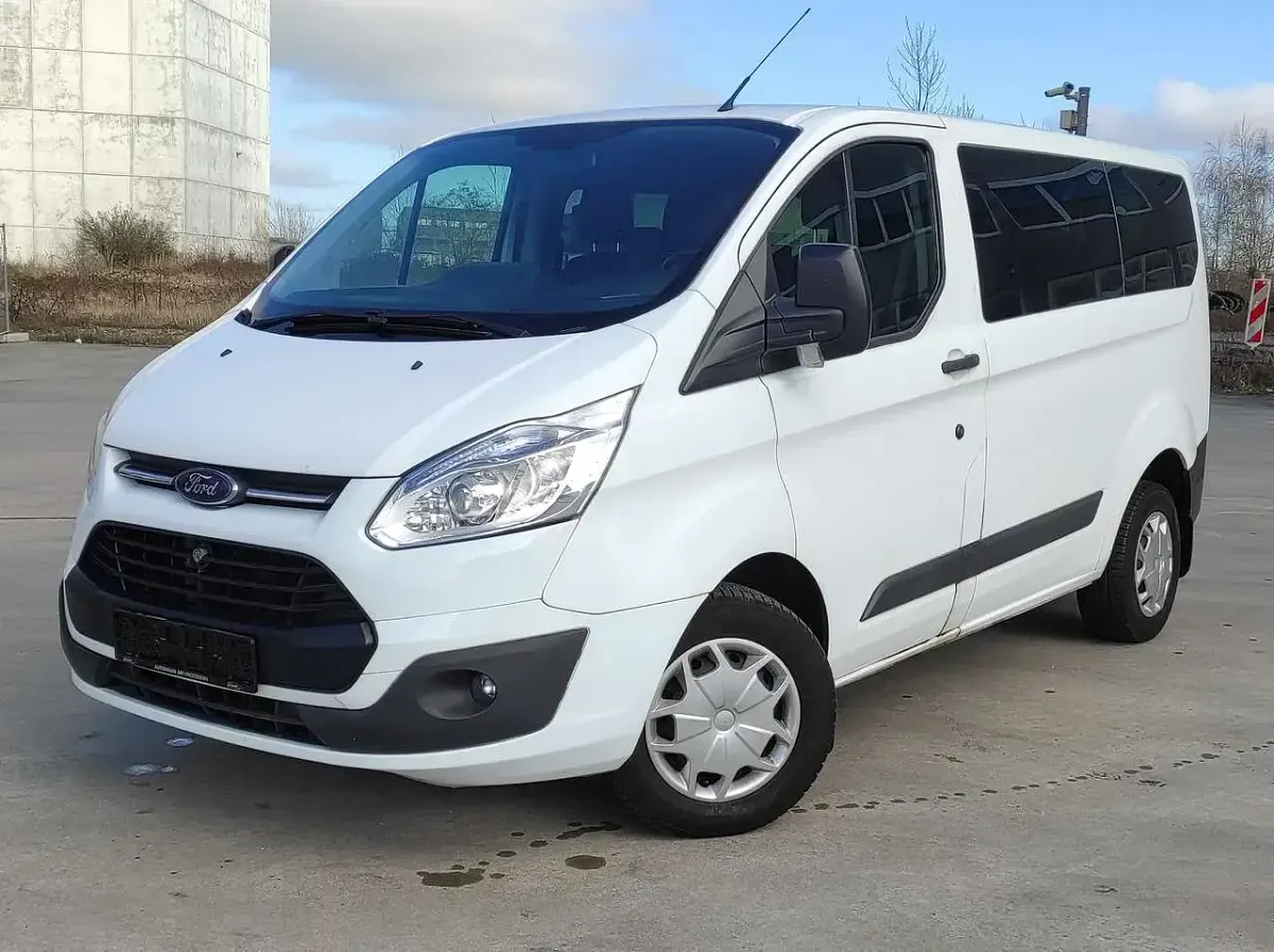 Occasion Ford Transit Custom 101 ch (74 kW) 2016 Blanc Break