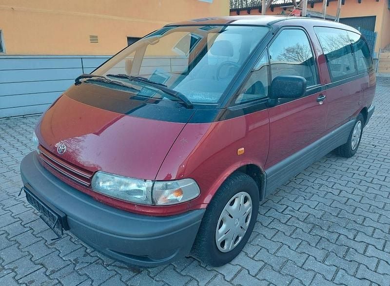 Gebraucht Toyota Previa 132 PS (97 kW) 1997 Rot Van / Kleinbus