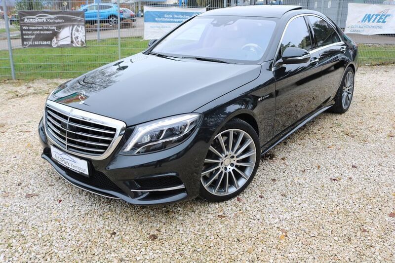 Schwarz Gebraucht 2016 Mercedes S500 AMG line Limousine | 39.990 € (Superpreis) - Bild 1/4